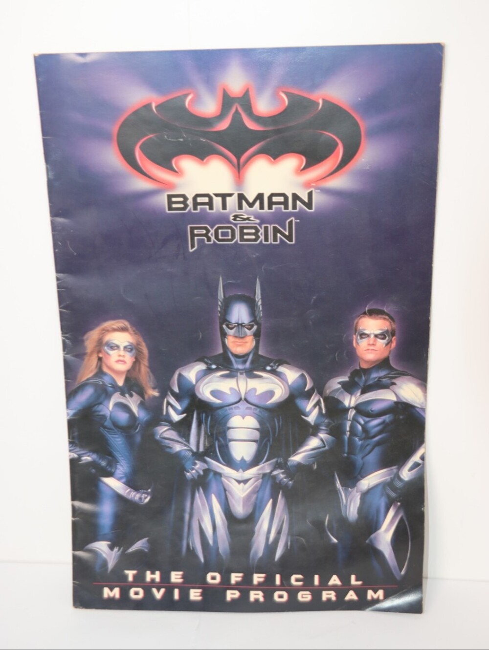 Batman & Robin Official Movie Program 17"×11"